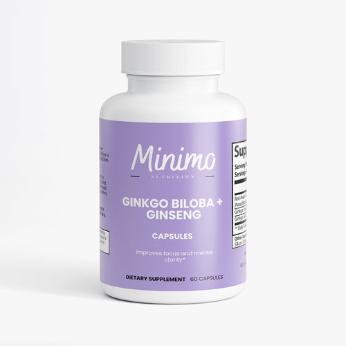 Ginkgo Biloba + Ginseng, 60 ct.
